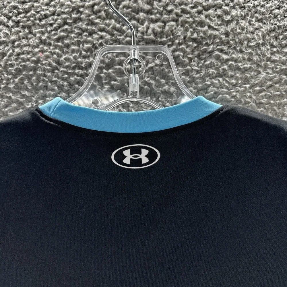 Under Armour T-Shirt Boys Size 2T  Black Short Sleeve Graphic T Shirt Boys 2T